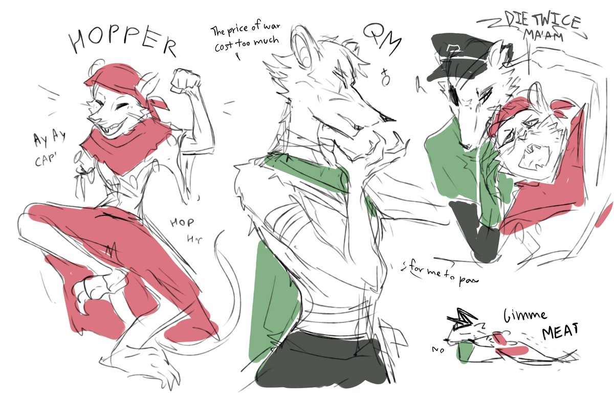 treker402's tweet photo. ay 8 years i finally back, warm up sketches
#toothandtail https://t.co/7SXfAShPnx