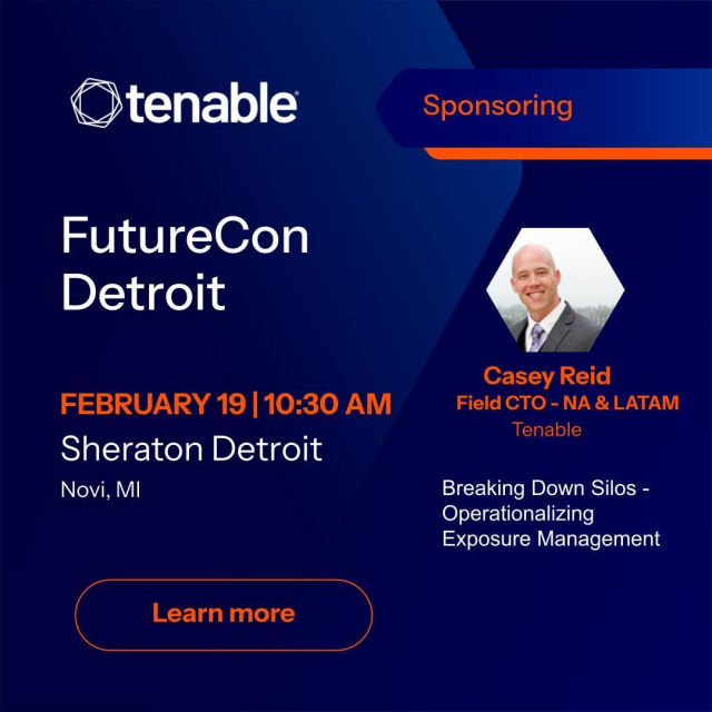 DougaldMac's tweet photo. Breaking Down Silos - Operationalizing EM - Let’s navigate the ambiguity together, talk about what matters most and leave with some calls to action on how to move from VM to EM by breaking down the data silos between sensors and vendors.​​ https://t.co/5mlVEwAbVt https://t.co/WId0YA41h3