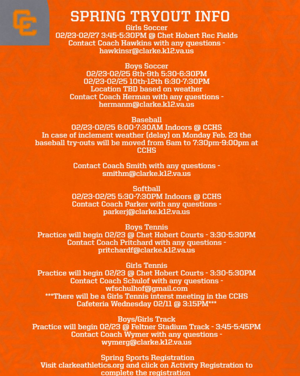 CCHS Athletics tweet media