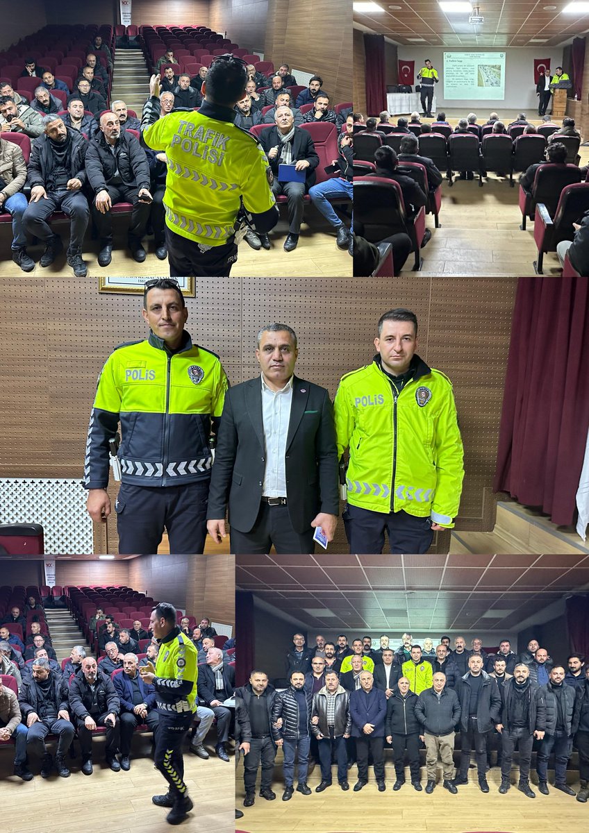 ilçe Emniyet Müdürlüğü trafik birimleri ekibi tarafında ticari
araç sürücülerine yönelik trafik eğitimi semineri düzenlendi. Seminerde, sürücülere trafik kuralları, kurallara uymanın önemi
ve yeni yasal düzenlemeler hakkında bilgi  sunum yapıldı
<a href="/HakkariValiligi/">T.C. HAKKARİ VALİLİĞİ</a> 
<a href="/EmniyetHakkari/">Hakkari Emniyet Müdürlüğü</a>