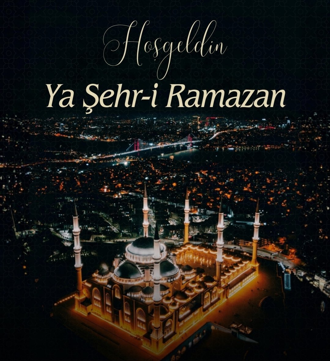 Rahmet, mağfiret ve bereket ayı Ramazan-ı Şerif’e yeniden kavuşmanın gönül huzurunu yaşıyoruz.
Bu mübarek ayın ülkemize, milletimize ve tüm İslam âlemine hayırlar getirmesini temenni ediyoruz.
Hoş geldin ya Şehr-i Ramazan! 🌙