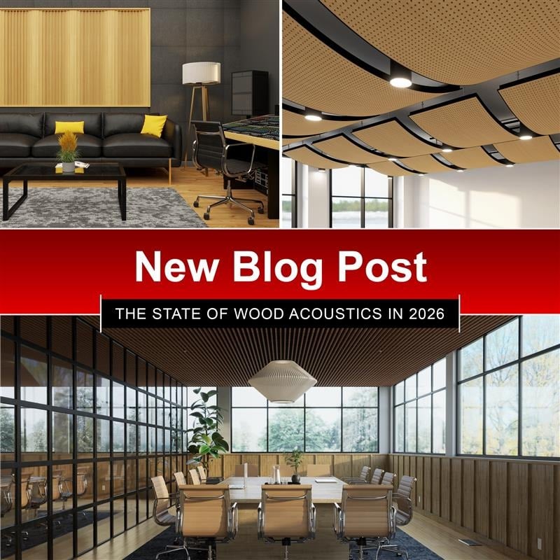 🌿Wood acoustics are evolving. 

Performance expectations are rising. 

What does that mean for architectural design in 2026?

📖Read the latest blog from RealAcoustix to find out: hubs.ly/Q043zCyW0

#RAX #WoodAcoustics #ArchitecturalDesign