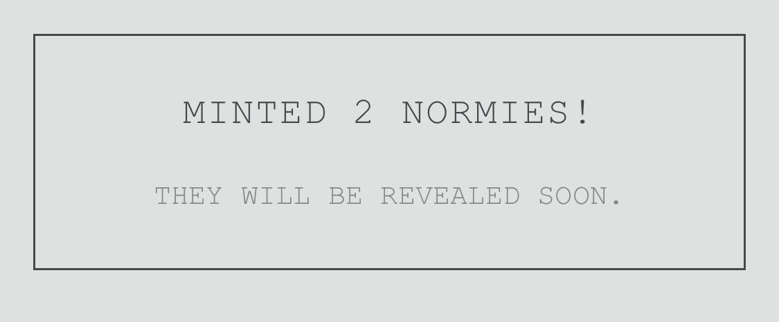 max minted my <a href="/normiesART/">NORMIES</a>