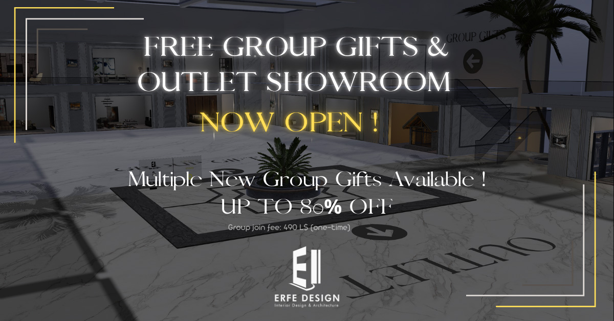 SeraphimSL's tweet photo. New at Erfe Design - Free Group Gifts & Outlet Showroom
https://t.co/FTYb54lNqM
#Seraphim #Seraphimsl #SL #SecondLife #virtualreality #Fashion #ErfeDesign https://t.co/DjzJCEqX7G