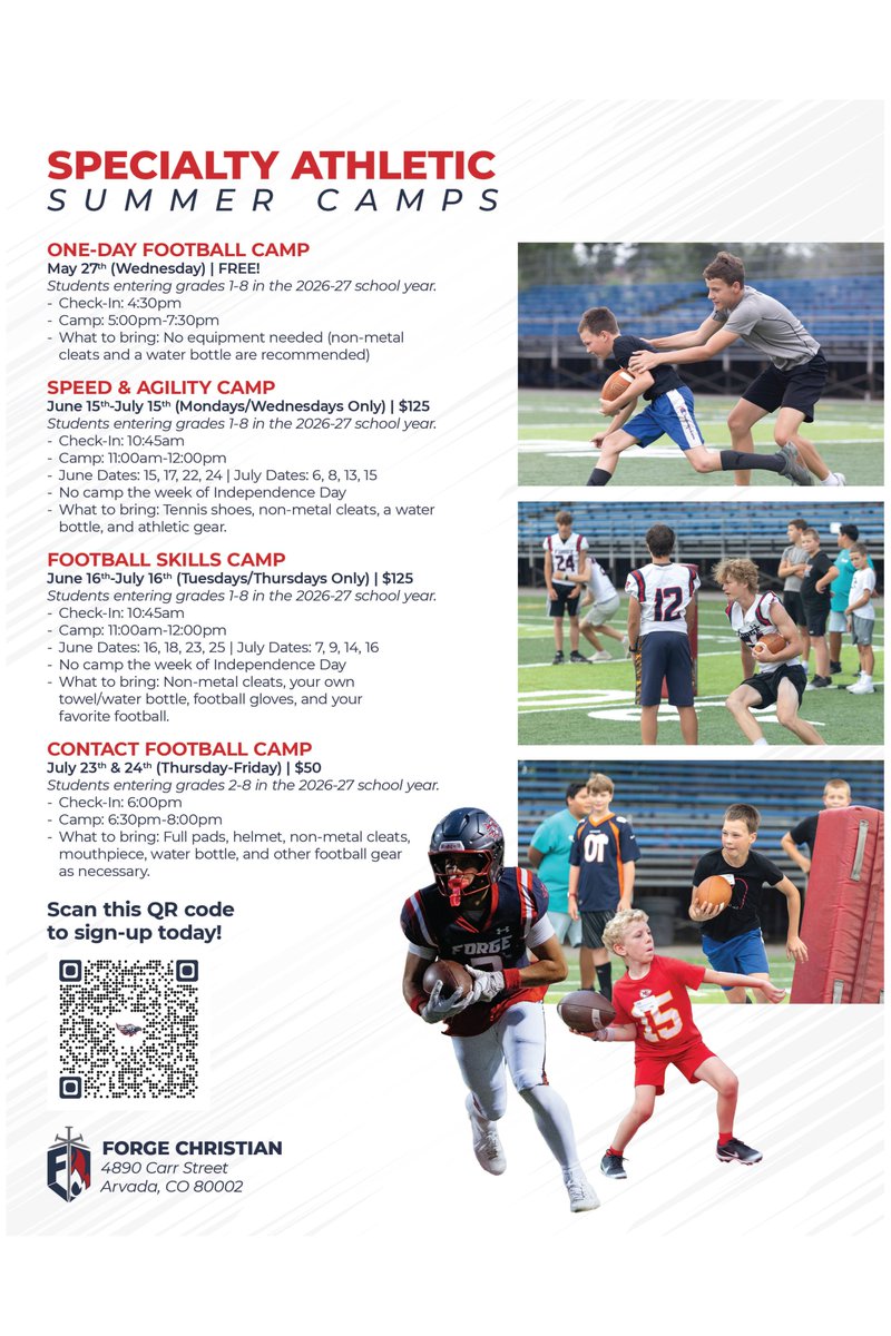 Forge Christian Athletics tweet media