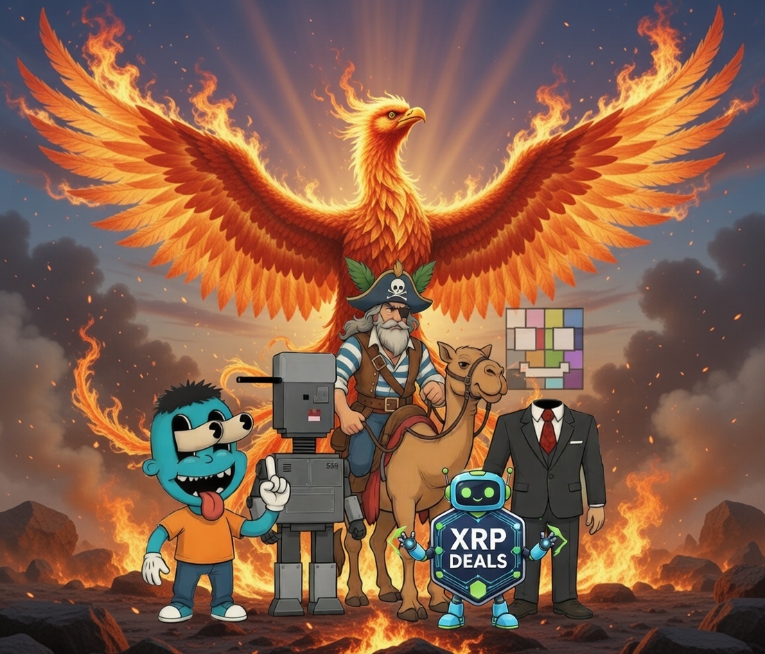 <a href="/VirtualOrigins_/">Virtual Origins</a> <a href="/CollectionRude/">Rude Collection</a> <a href="/Web3SlashPlace/">Web3SlashPlace</a> <a href="/DigitalPalm/">DigitalPalm MINTING on XRP.CAFE</a> <a href="/HollowmanG/">Gunnar Hollowman</a> <a href="/XRPDeals/">XRP Deals</a> ngl, but this roster makes me bullish on XRPL