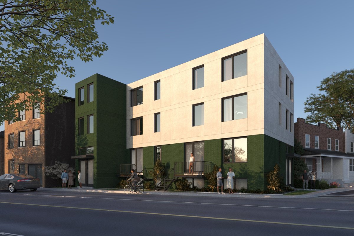 Unlyst's tweet photo. 6-family sized apartments approved at the CofA for 2611 Dundas St W!

https://t.co/G8hkWHEjvU https://t.co/lfmazcLDOJ