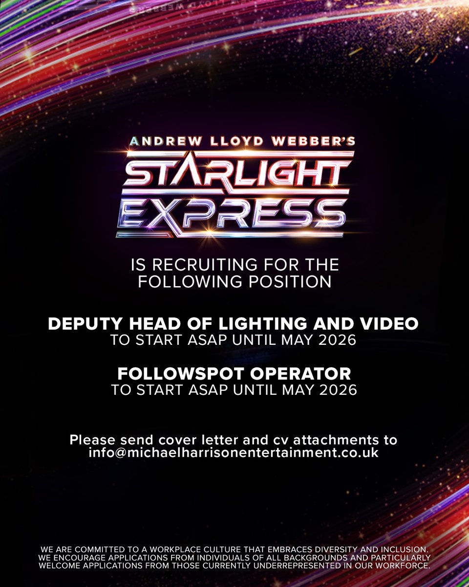 Starlight Express London tweet media