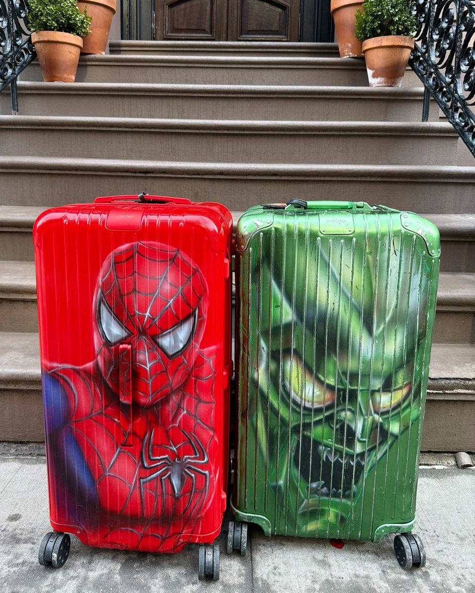ModernNotoriety's tweet image. Spider-Man 1 RIMOWAs by STFU