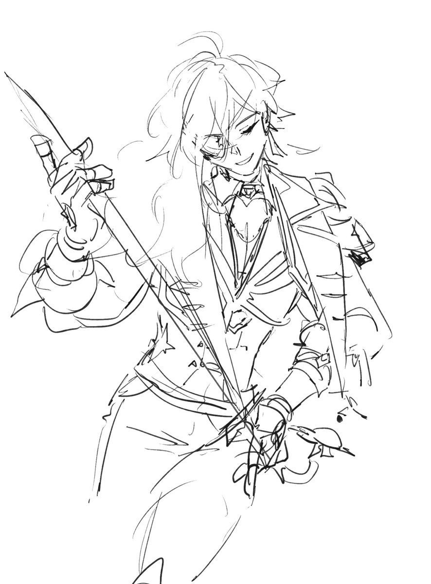 Trying to see if I can draw him from memory after like two years