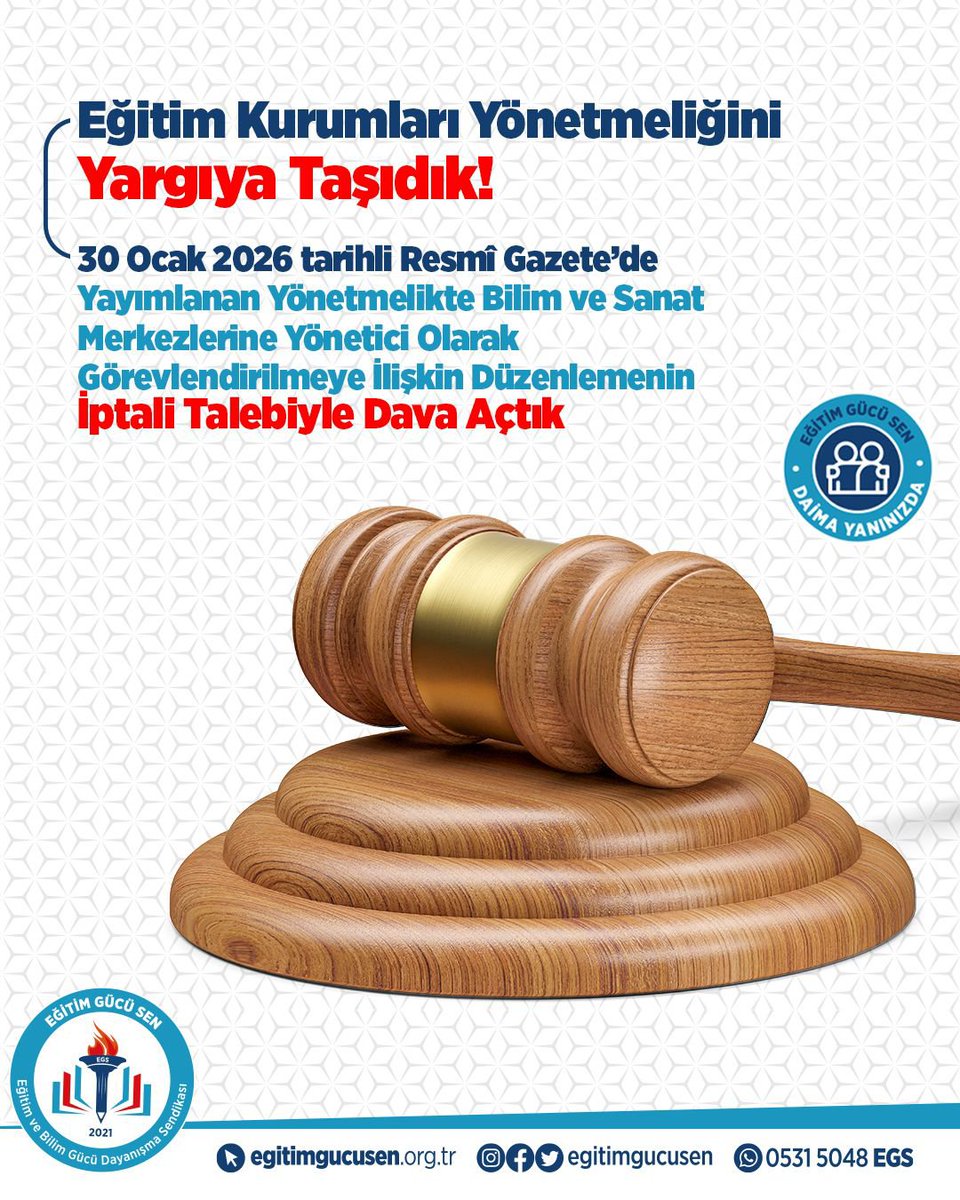 hopaliemrah's tweet photo. Bu saçma yönetmeliğe dava açtık. Özellikle Anaokullarına sınıf öğretmenlerinin idareci olması bir saçmalıktır. Bakanlık bir an önce bu hatadan geri dönmelidir!
@tcmeb @Yusuf__Tekin @Egskomisyon
#AnaokulunaAlanGerek https://t.co/3kNlEJQ8aq