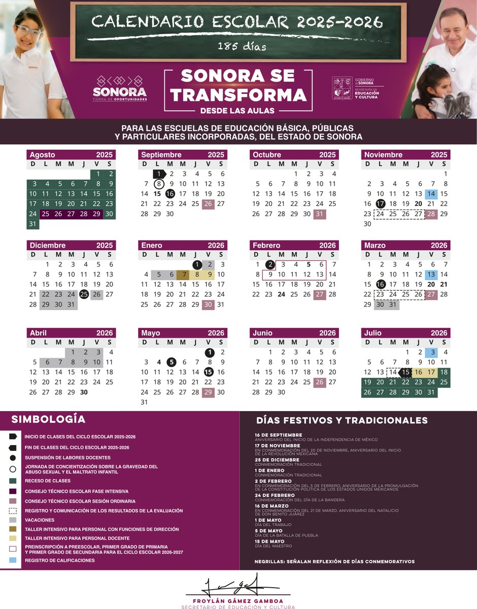 SEC Sonora descarta cambios en vacaciones de Semana Santa 2026 #Nogales

Más información en: eldiariodesonora.com.mx/nogales/2026/0…