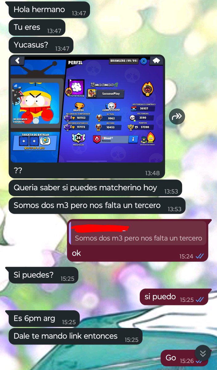 LucasusPlay's tweet photo. Me invitaron a jugar un matcherino normalito y terminé clasificando de segundo a una Brawl Cup o algo así https://t.co/RctEyMPn2J