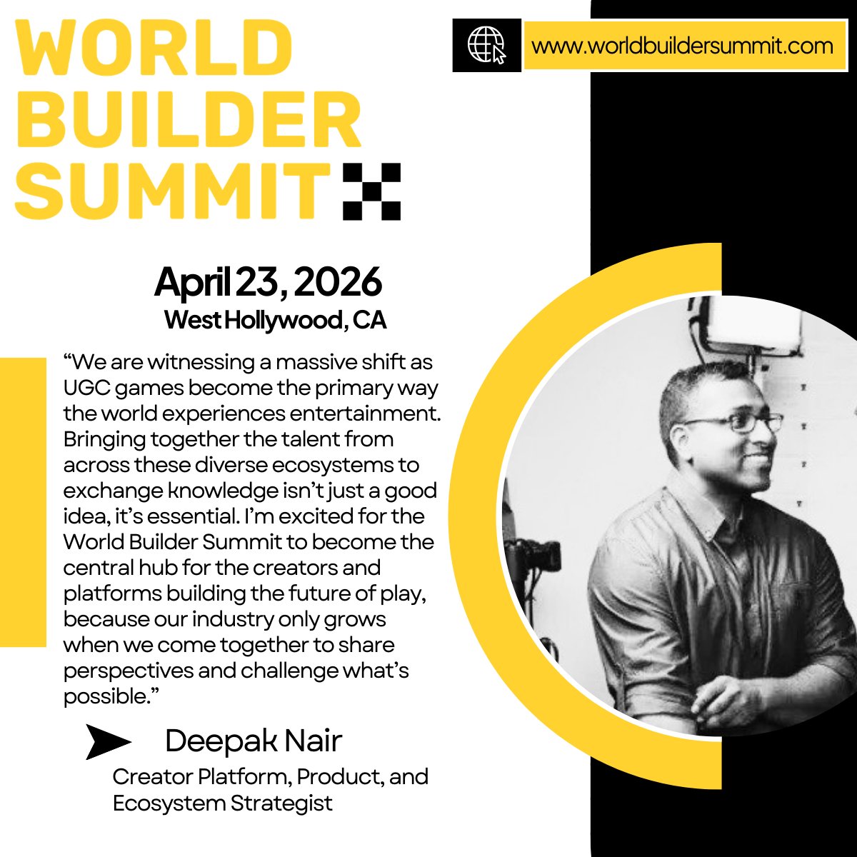 WorldBuilder Summit tweet media