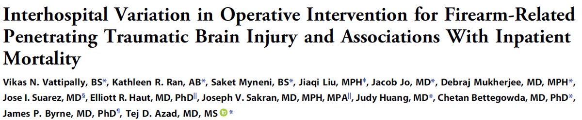 Johns Hopkins Neuro-Oncology Surgical Outcomes Lab tweet media