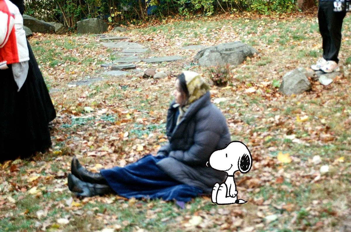 randomitskis's tweet photo. mitski &amp; snoopy. https://t.co/hoOoS6ZEXm
