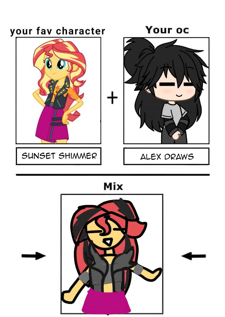 AlexAlChilee's tweet photo. Yo funcionado al chile con sunset shimmer :D #ocxcanon #sunsetshimmer #funcion https://t.co/rCtknXMUDJ