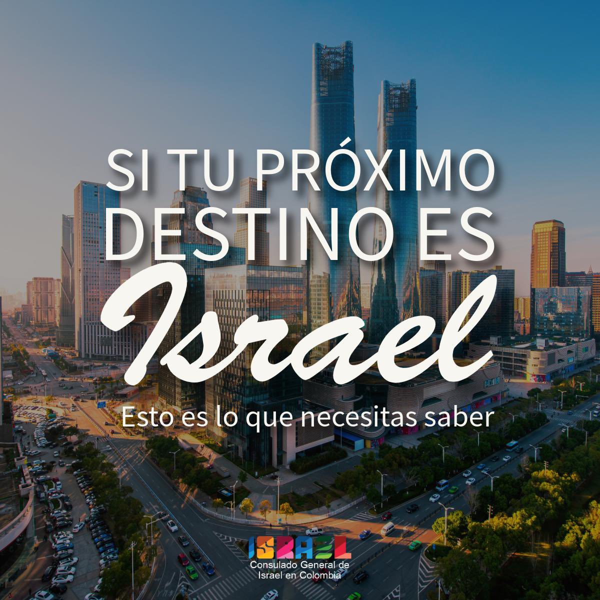 Israel en Colombia tweet media