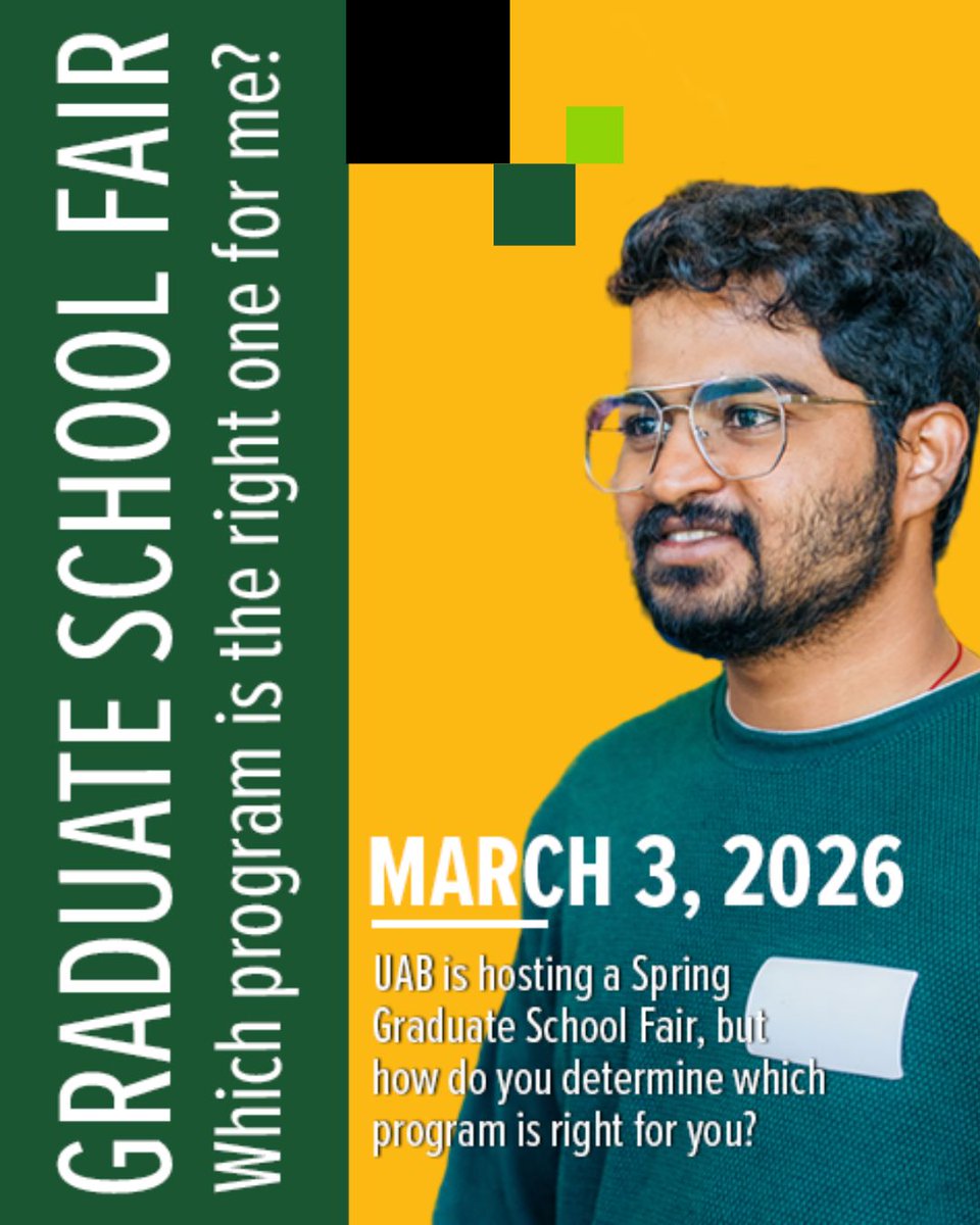 UAB Graduate School tweet media