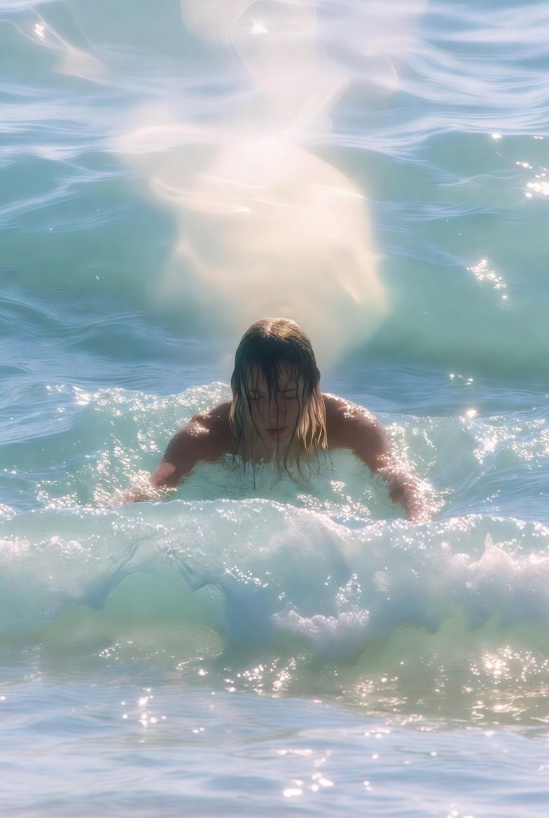 Forgiveness is teaching you how to swim.