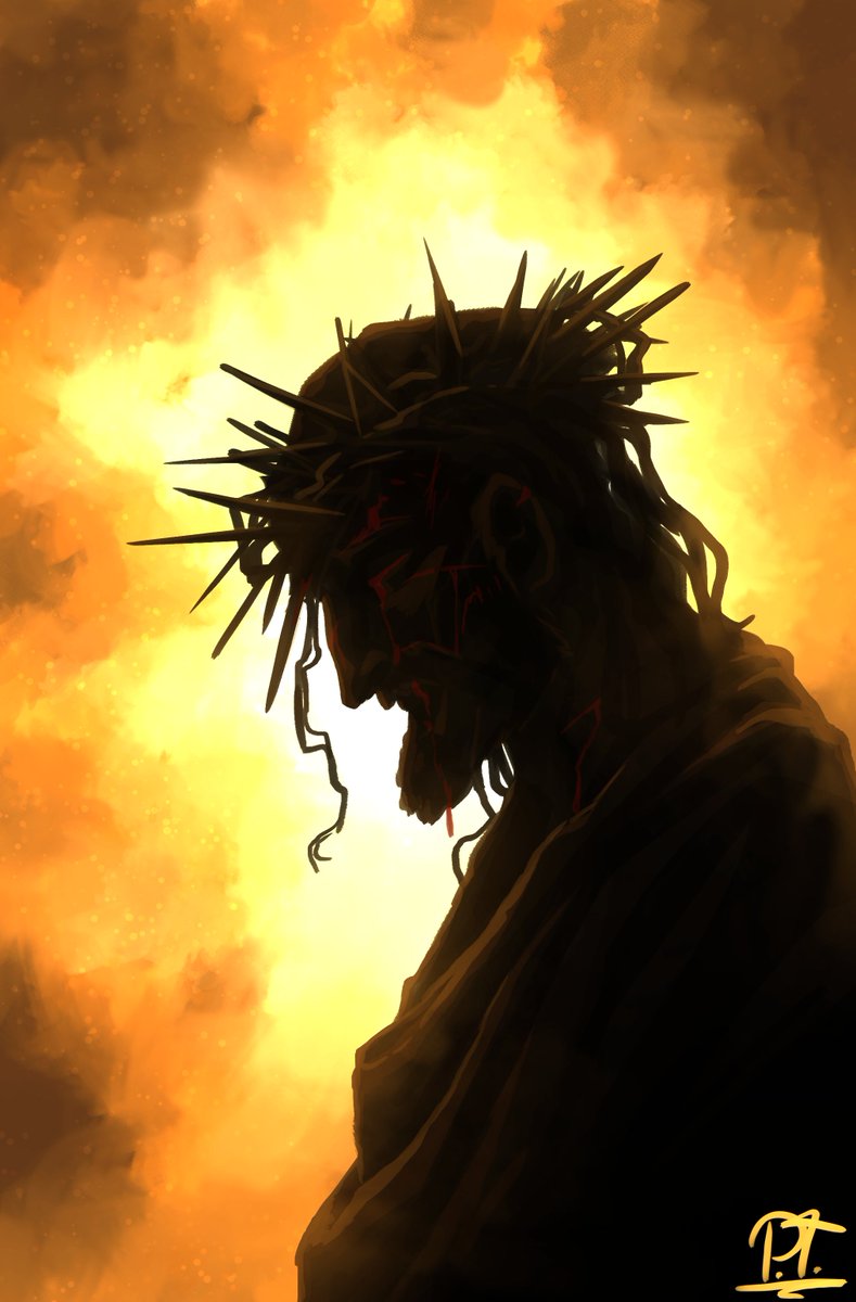 Gotta paint more Jesus. Bros got aura