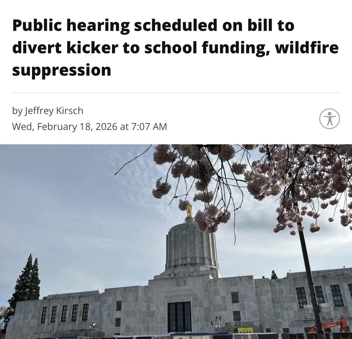 The kicker is a taxpayer protection mechanism, not a slush fund. 

We don't need to steal your kicker to fund our schools and wildfire suppression. We need to fix government spending priorities. 

I stand firmly against diverting your hard-earned refund. Oregonians deserve their