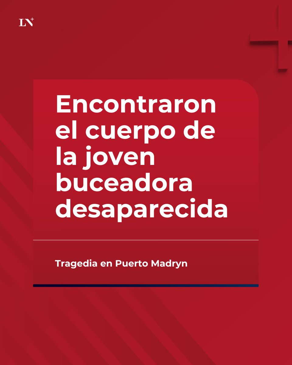 🔹 Hallaron el cuerpo de la joven buceadora desaparecida en Puerto Madryn

Sofía Devries, de 23 años, fue encontrada tras casi dos días de búsqueda.

📌 En LN+