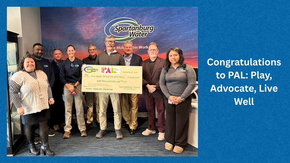 🌿🎉 Good news! We're thrilled to announce that PAL (Play. Advocate. Live Well.) has received a Spartanburg Water grant! This funding will help develop a Junior PAL Program, connecting our youth with nature through hands-on learning and exploration. Let's nurture the next