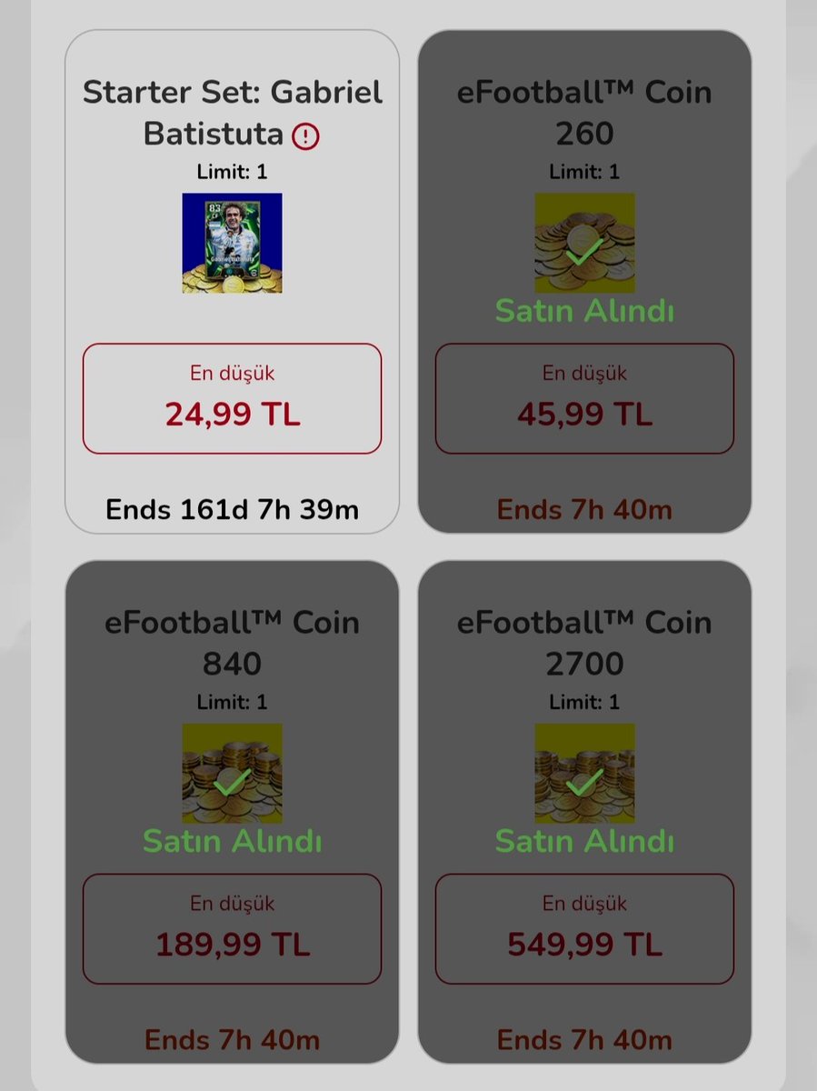 gerçekten de tek çaresi farklı kartla denemekmiş bi arkadaşın enpara kartından denedim sorunsuz bir şekilde aldım