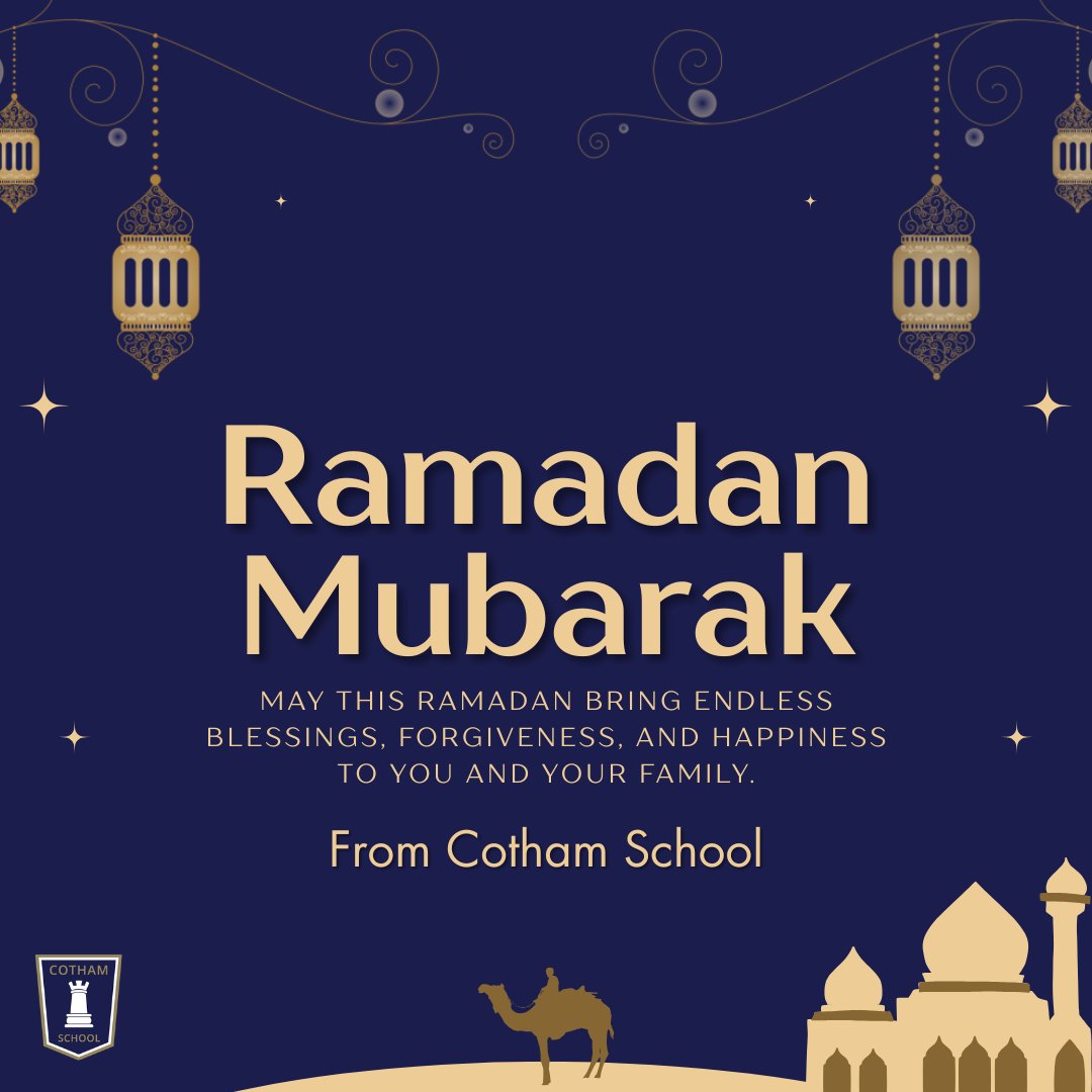CothamSchool's tweet photo. Ramadan Mubarak!!

#school #education #educate #student #students #cotham #cothamschool #bristolschool #achievement #diversity #respect #study #schoollife  #Ramadan #Iftar #Fasting https://t.co/qb73cOBPfX