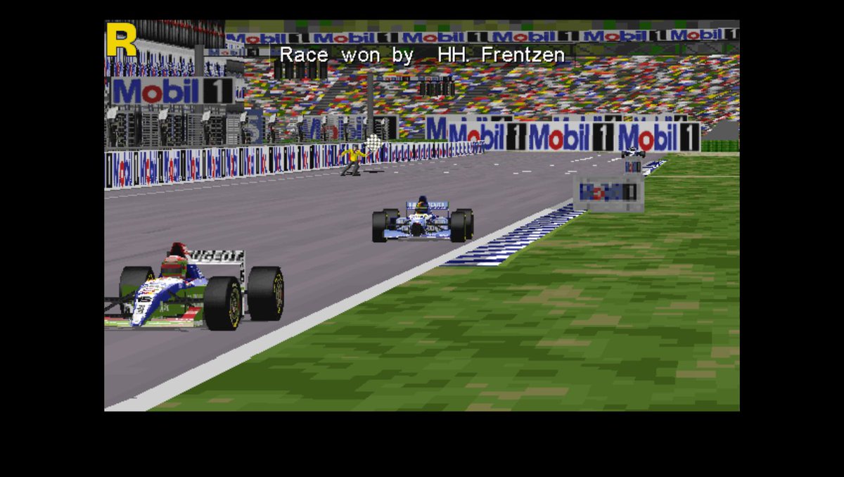 30/7/1995 #F1 Rd9/17 #GermanGP 3:22pm 🚨FRENTZEN WINS GERMAN GP