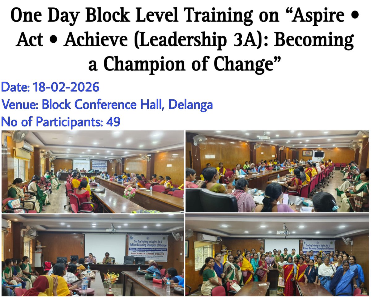 Zilla Parishad,Puri (ପୁରୀ ଜିଲ୍ଲା ପରିଷଦ) tweet media