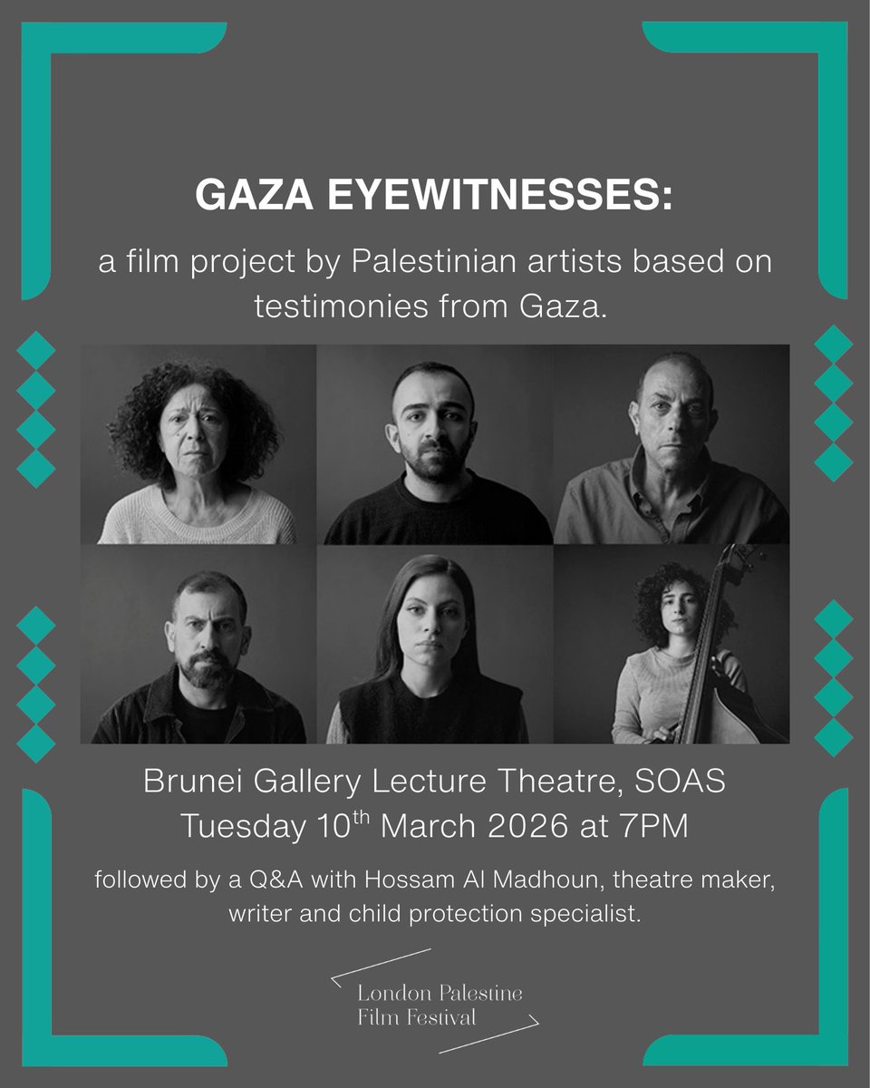 London Palestine Film Festival tweet media