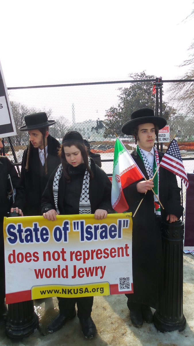 jewishvoicelive's tweet photo. Judaism Stands for Peace.

Not for War With Iran. 

Israel could attack Iran Therefore, Torah Jews will stand with the Iranian people and state.

If this war occurs, we pray for the victory of the Iranian state and the swift elimination of Zionist Israel. https://t.co/bSbsfXQGZG