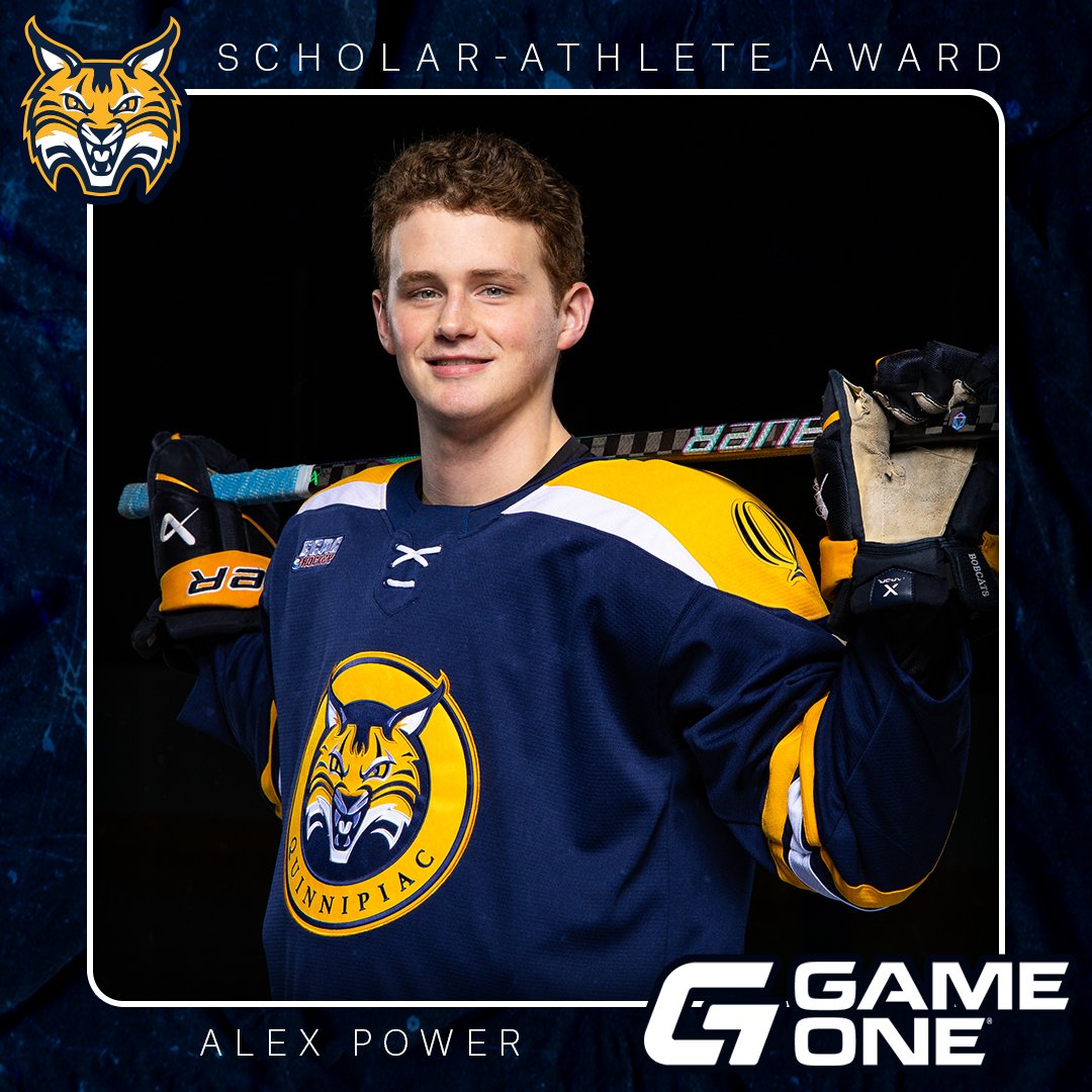 QUAthletics's tweet photo. Alex Power is our @GameOne_USA Scholar Athlete of the Week! https://t.co/d1oRXwMsKW