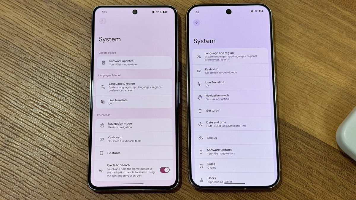 Android 17 🆚 Android 16