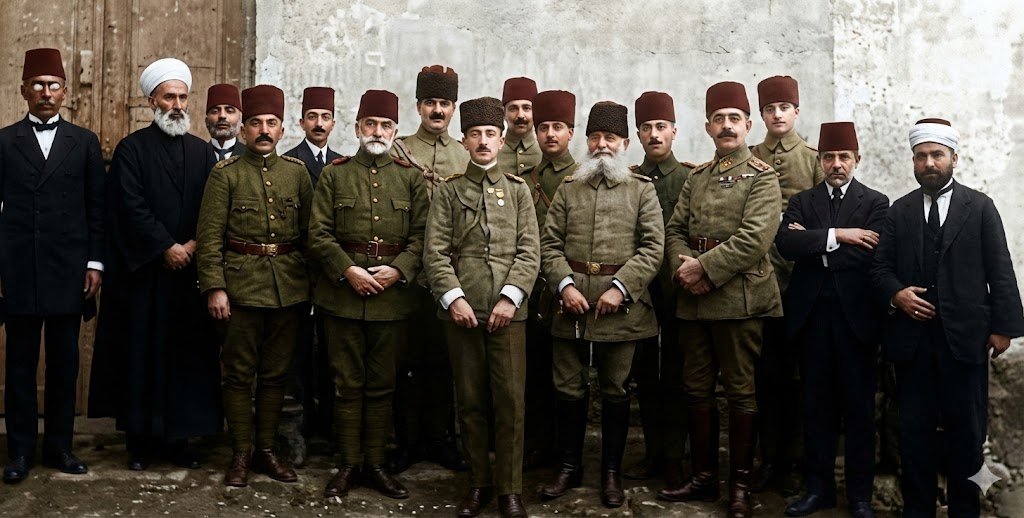 İzmir’in İşgalinden Önce Şehzade Abdürrrahim Başkanlığında Anadolu’ya Gönderilen: "işgale direnmeyin, işgal Allah'ın emri diye kapı kapı gezen" Nasihat Heyeti.