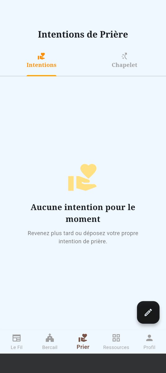 Ovilis_App's tweet photo. @tachme92 Dommage que tu n'es pas sous Android.

On cherche des testeurs/testeuses pour une app chrétienne.

Avec chapelets, intentions de prières.... https://t.co/CRWdNLf17o