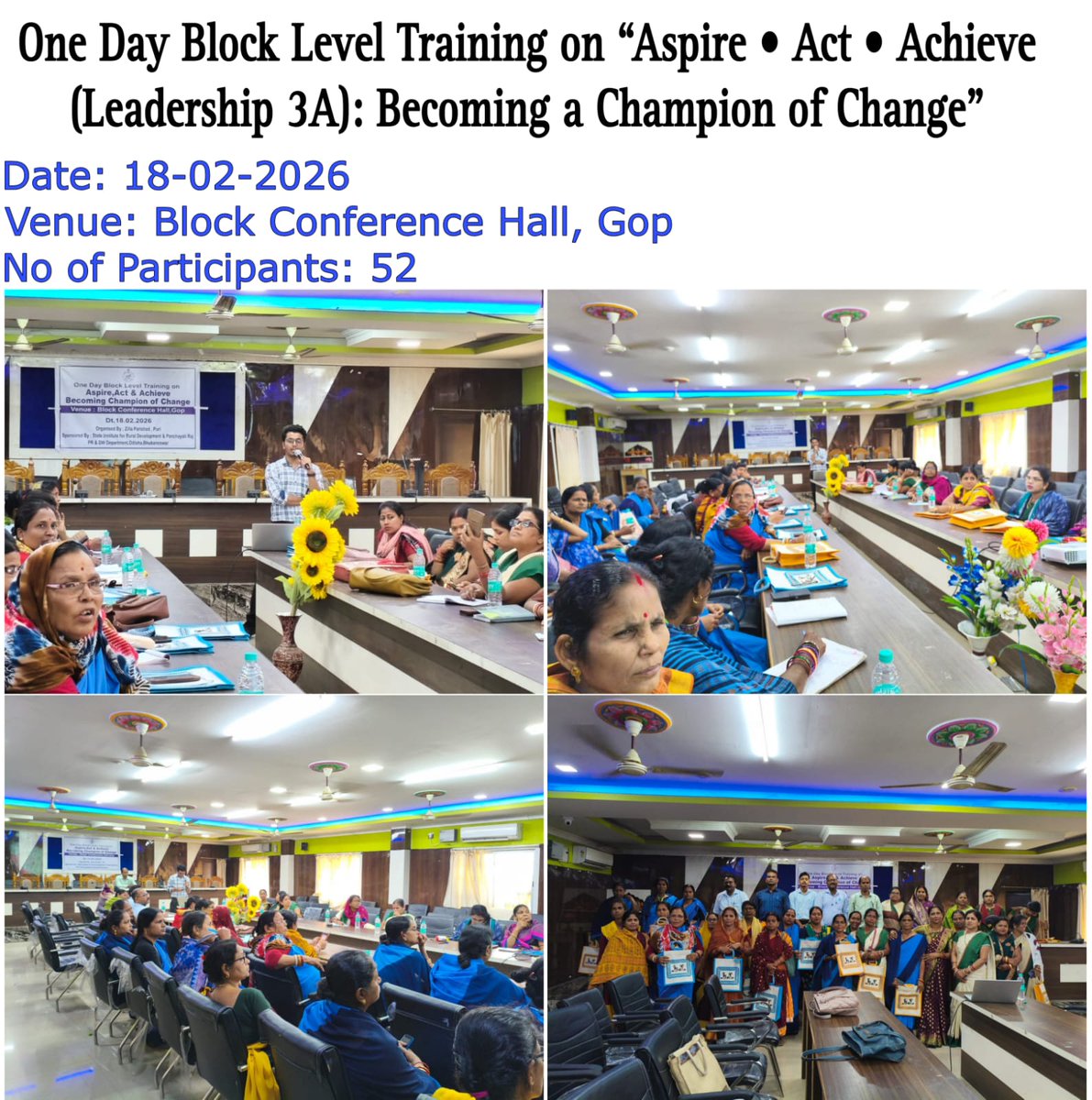 Zilla Parishad,Puri (ପୁରୀ ଜିଲ୍ଲା ପରିଷଦ) tweet media