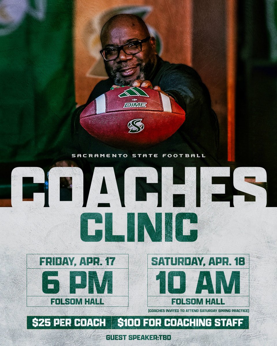 Coaches clinic going to be 🔥