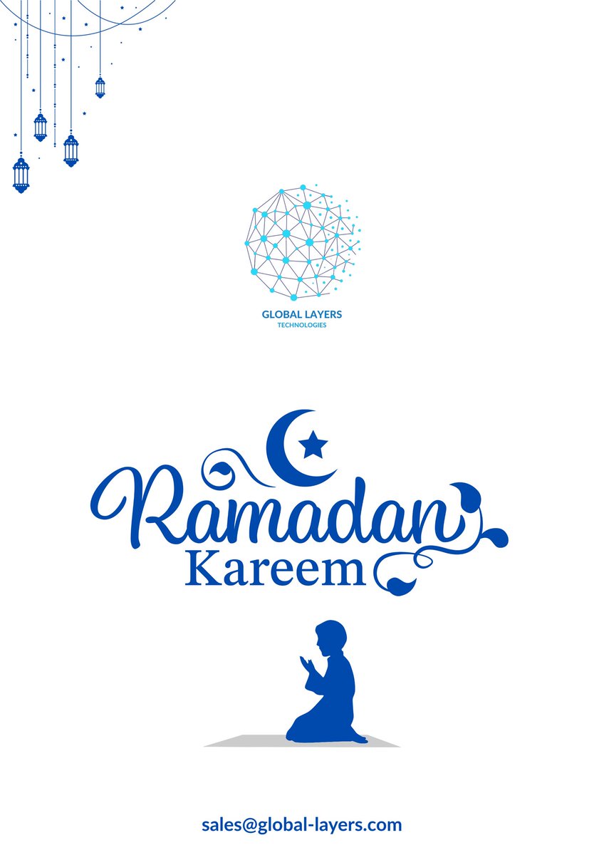 🌙 Ramadan Kareem from Global Layers Technologies 🌙

Wishing you and your family a blessed Ramadan filled with peace, prosperity, and success. May this holy month bring strength, unity, and countless blessings to you and your business.

📩 sales@global-layers.com

#RamadanKareem