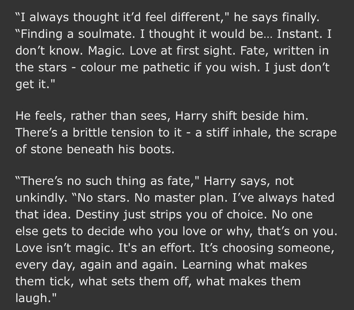 larrysnippets's tweet image. ouch! wtf harry😭