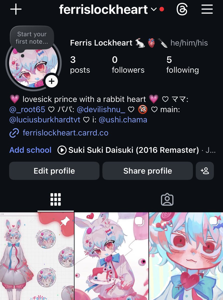 Ferris Lockheart 🐇🫀🔪 ENVtuber tweet media