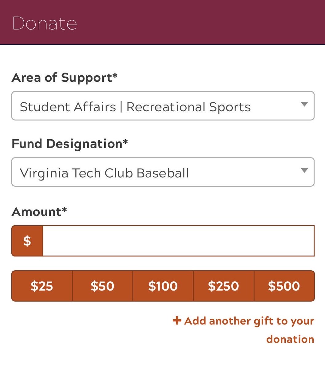 Virginia Tech Club Baseball 🦃 tweet media