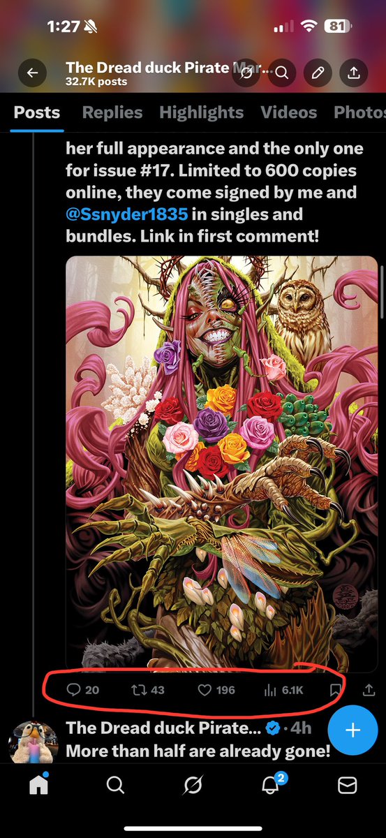 The Dread duck Pirate Mark Brooks 𓅊 tweet media