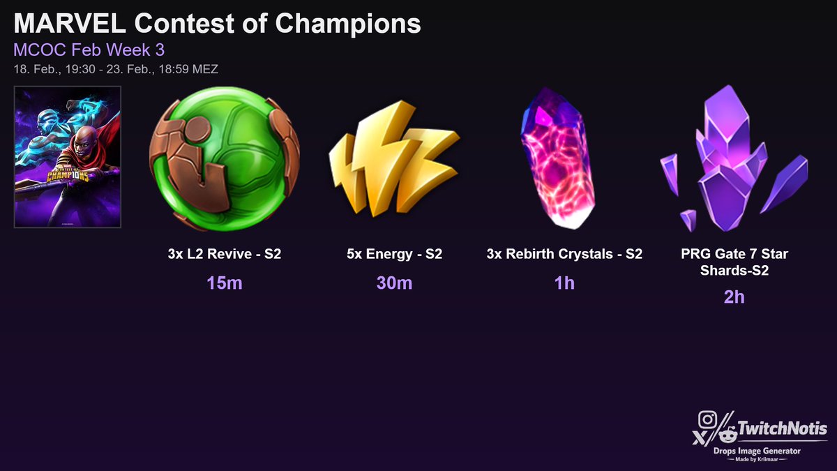 Twitch Drops & Prime tweet media