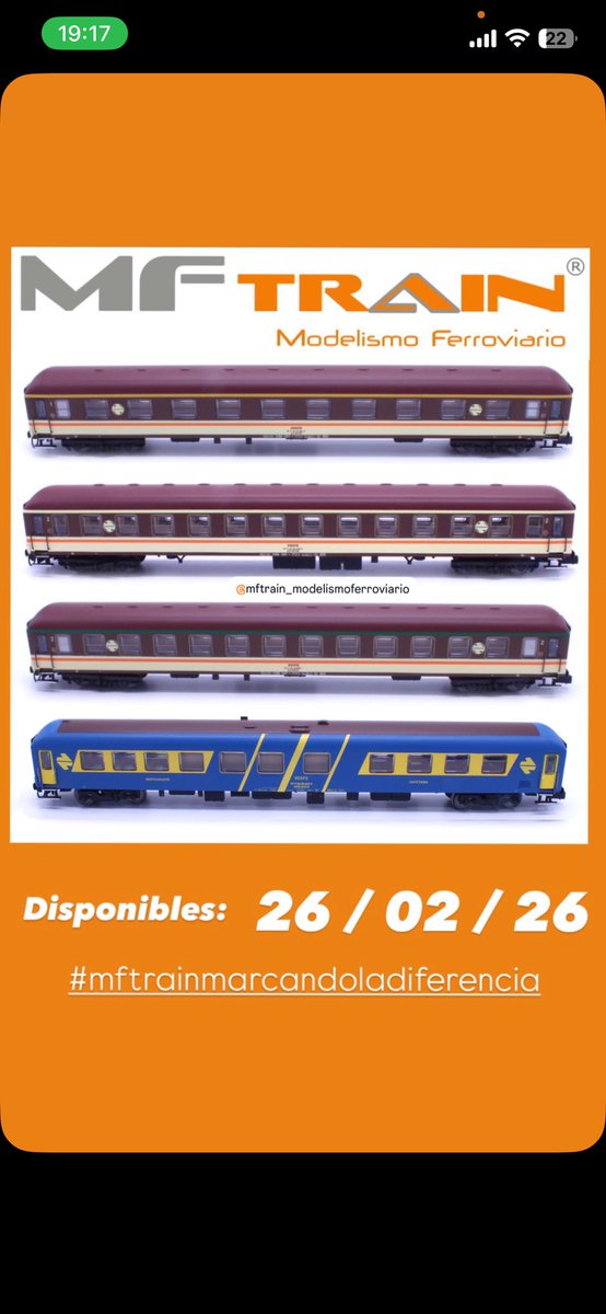 MFTrain Modelismo Ferroviario tweet media