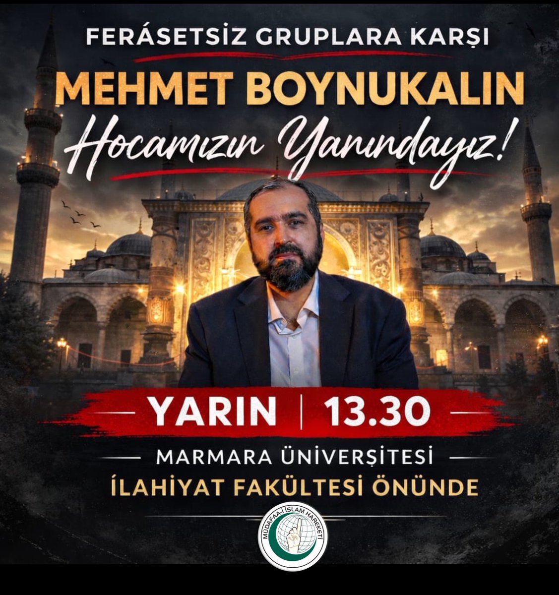 Mehmet Boynukalın Hocamız
Bu 🇹🇷 Vatanın Önemli Bir Değeridir.

Özgürlüğüne Kavuşmuş
Ayasofya-i Kebir Camimizin ilk
İmam Hatibidir.

İslamın Gençleri 3-5 İslam Düşmanına
Hocalarını Yedirmeyecektir ⚠️

#boynukalinyalnizdegildir 🇵🇸