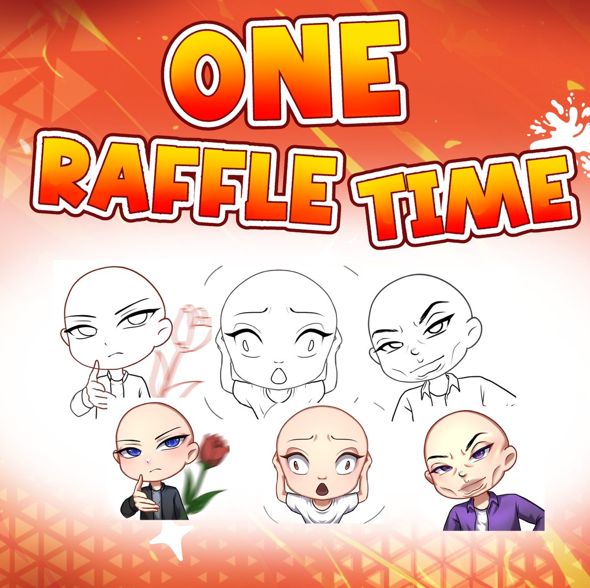 OneBunnyBits's tweet image. 🔥RAFFLE TIME🔥
3 WINNERS for CUSTOM MEME EMOTES!!
How to enter:
1️⃣ Follow
2️⃣ Like this post
3️⃣ RT this post
4️⃣ COMMENT YOUR OC
DEADLINE: 1 week from now!
THANKYOU!!!!
#artraffle #artgiveaway #vtuber #emotes