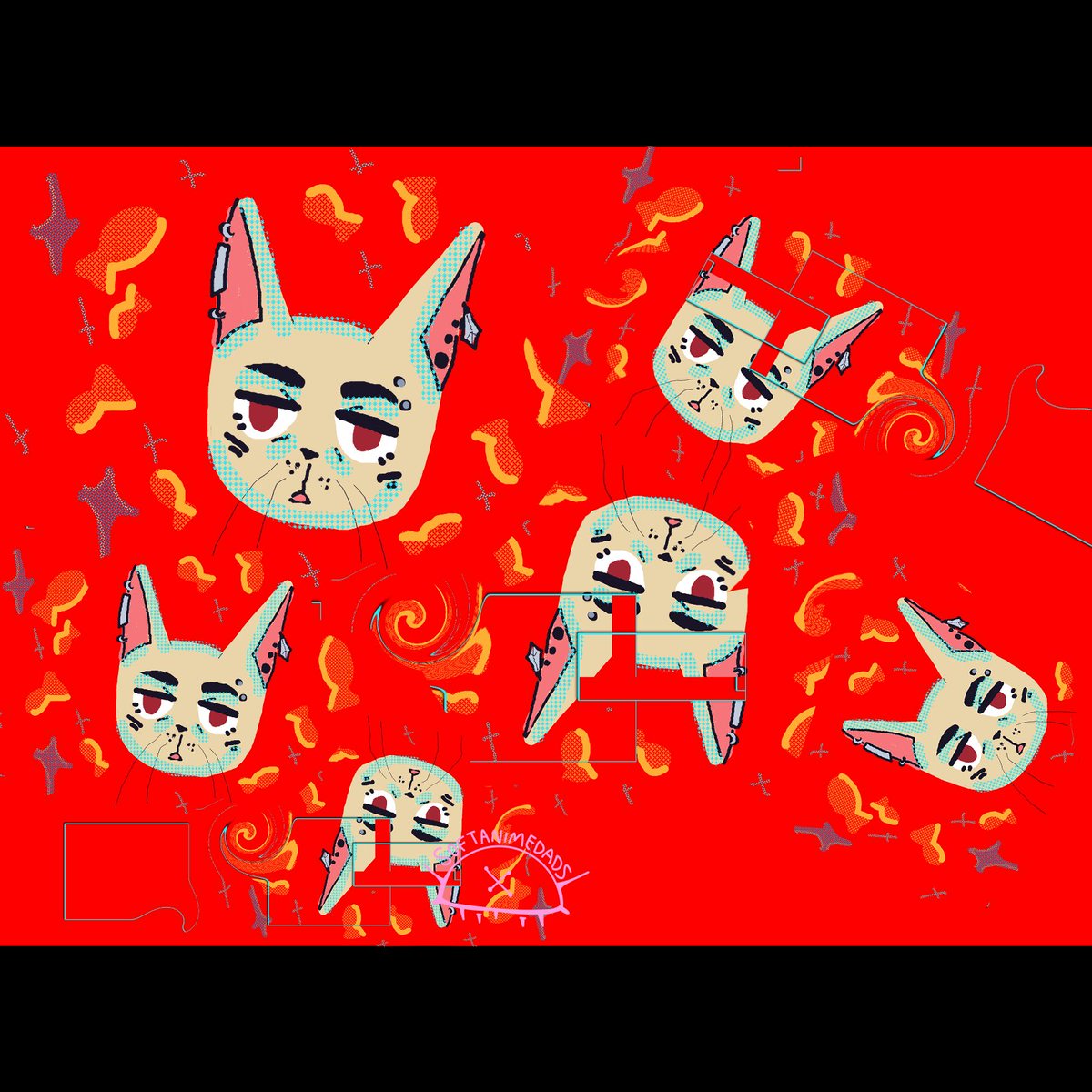 Kidpix doodle of Yan

#oc #art